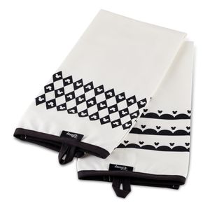 Set de 2 toallas de cocina. Colección Disney Home Monochrome. Farberware.