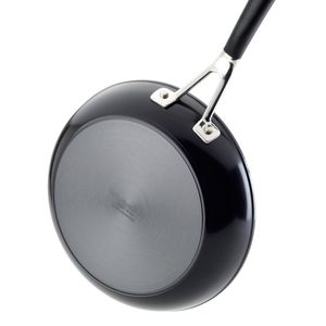 Set sartenes 21cm y 25cm. Anodizado duro antiadherente, Negro Onyx KitchenAid.